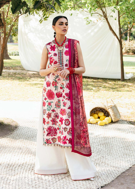 Hussain Rehar | Lawn 2023 | GAELIC - Ladies Clothes - Maria Faisal