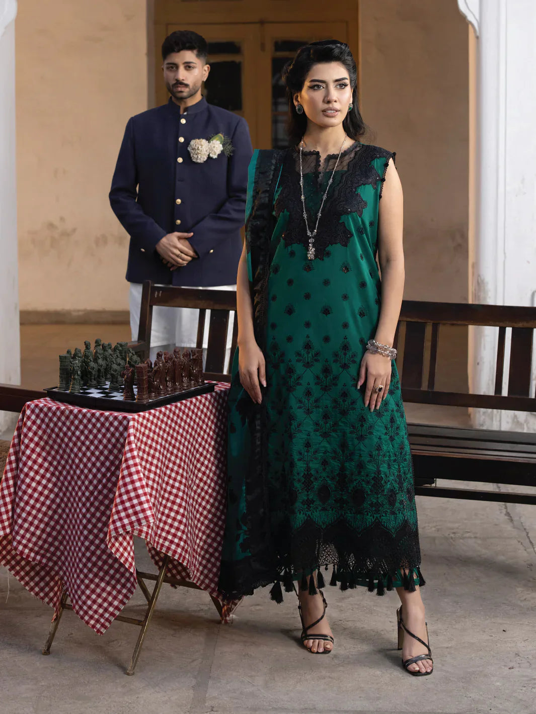 Faiza Faisal | Maya Luxury Lawn | Jaana - Maria Faisal