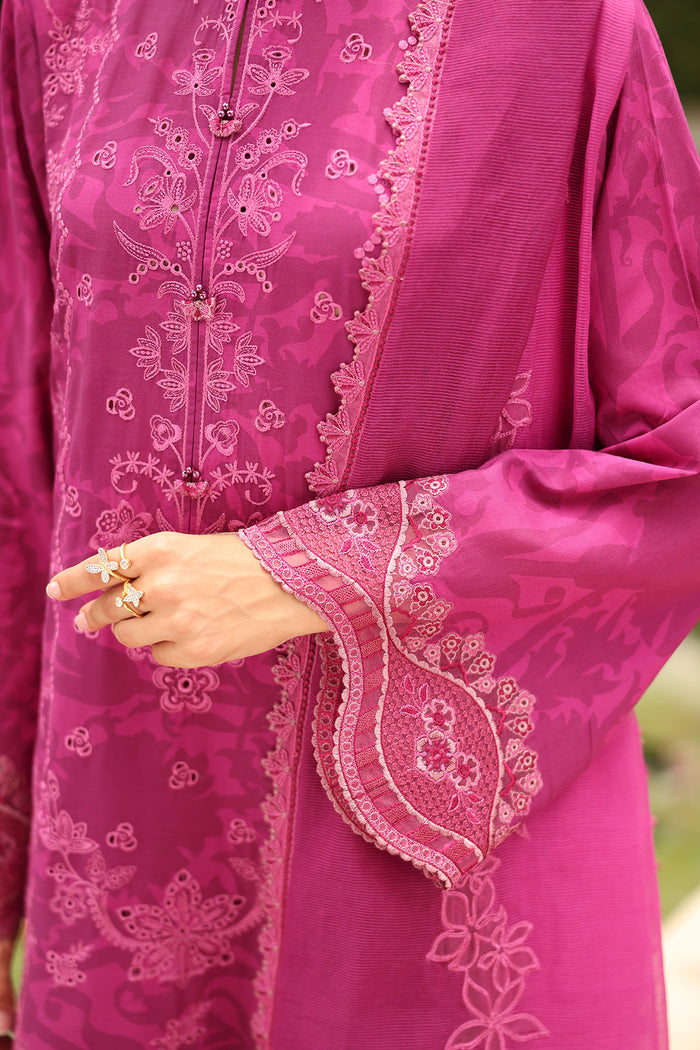 Baroque | Luxury Pret Summer | UF-4254 - Luxury Dress - available at Maria Faisal in UK and USA.
