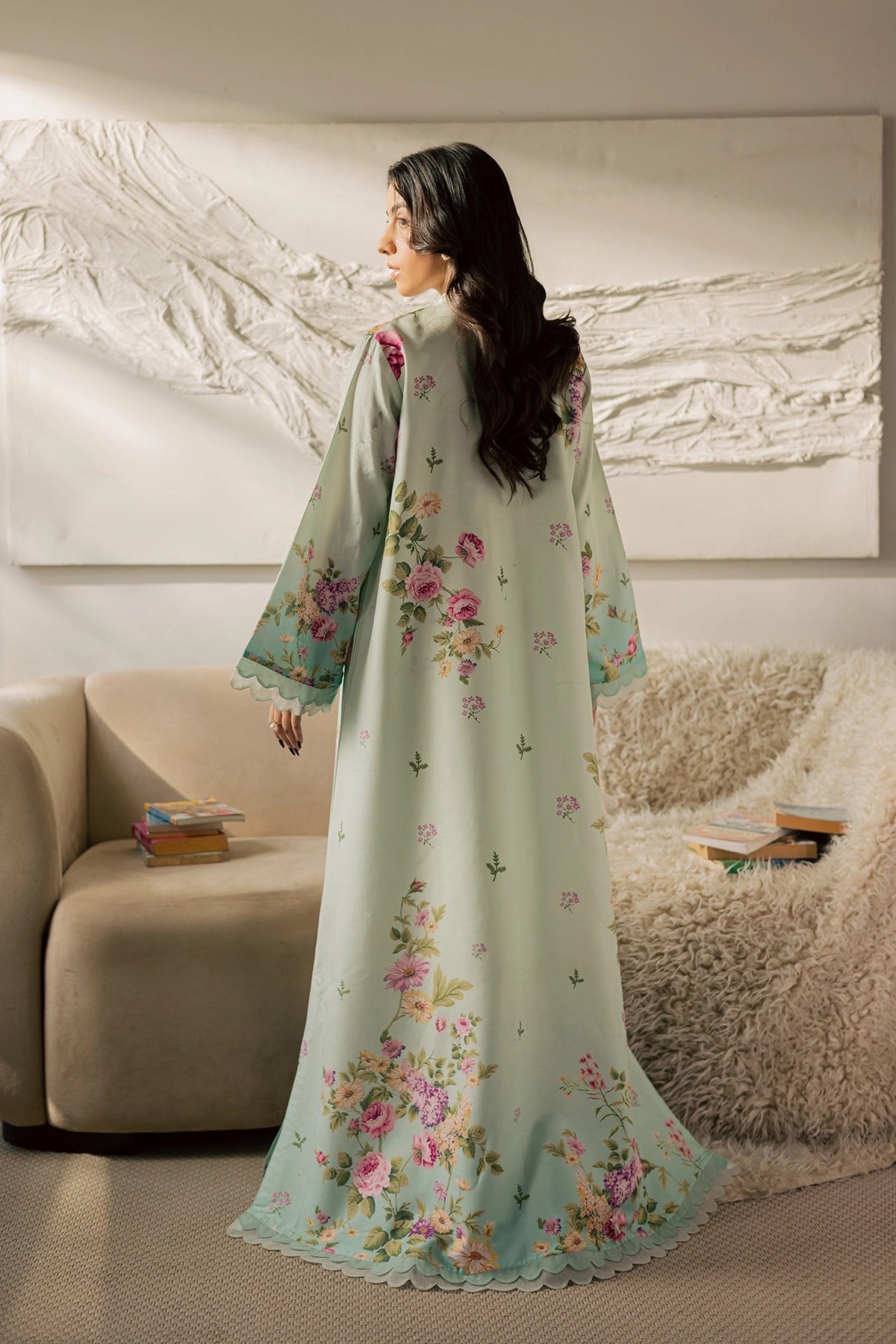 Vanya | Co Ords | CO-126 - Casual Dress - available at Maria Faisal in UK and USA.