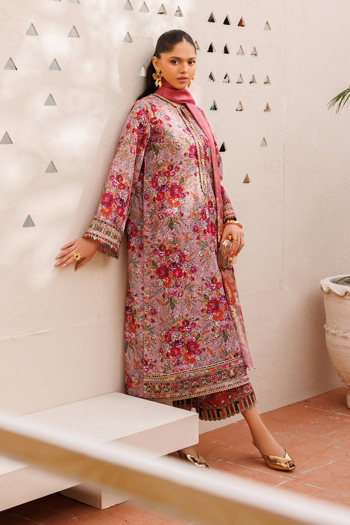 Baroque | Luxury Pret Summer | UF-4398 - Luxury Dress - available at Maria Faisal in UK and USA.