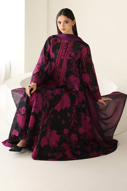 Baroque | Luxury Pret Summer | UF-4185 - Luxury Dress - available at Maria Faisal in UK and USA.