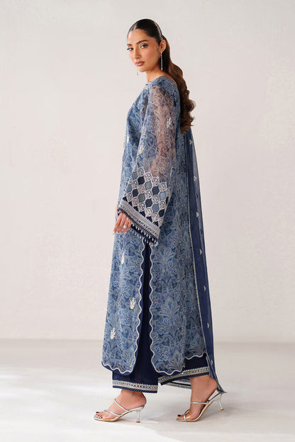 Baroque | Formals Collection | EMBROIDERED CHIFFON UF-4387 - Formal Dress - available at Maria Faisal in UK and USA.