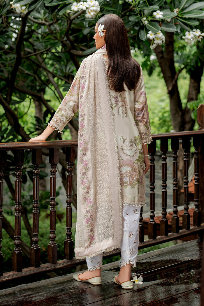 Baroque | Luxury Pret Summer | UF-4270 - Luxury Dress - available at Maria Faisal in UK and USA.