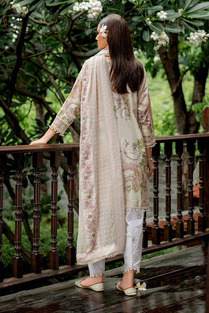 Baroque | Luxury Pret Summer | UF-4270 - Luxury Dress - available at Maria Faisal in UK and USA.