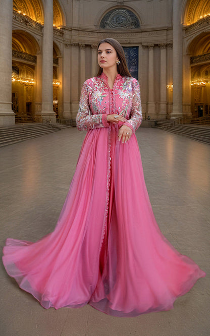 Threads and Motifs | Formal Dresses 25 | Net Embroidered Maxi