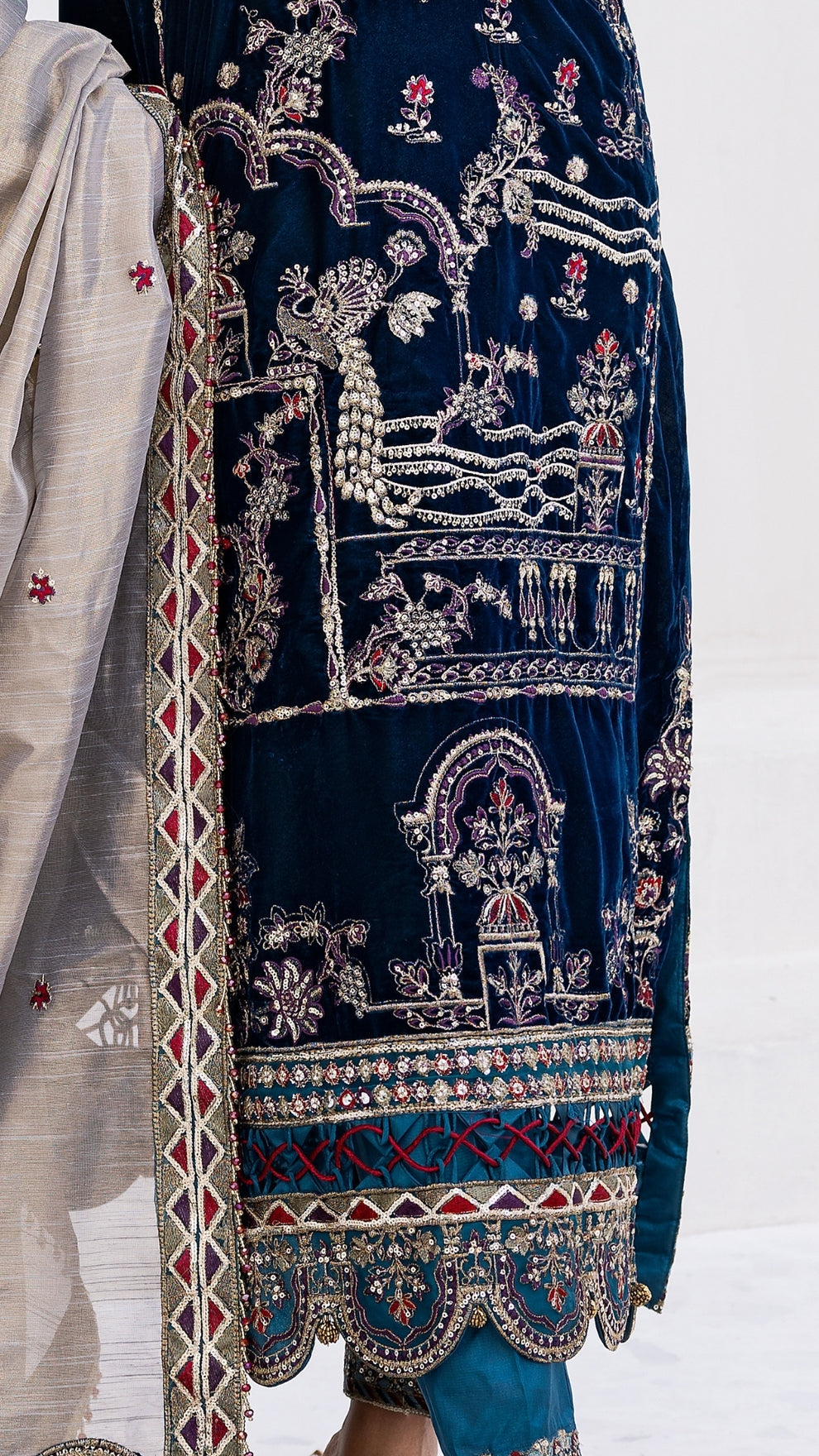 Zebtan | Andaz e Makhmal | ZAM-12 - Ladies Clothes - Maria Faisal