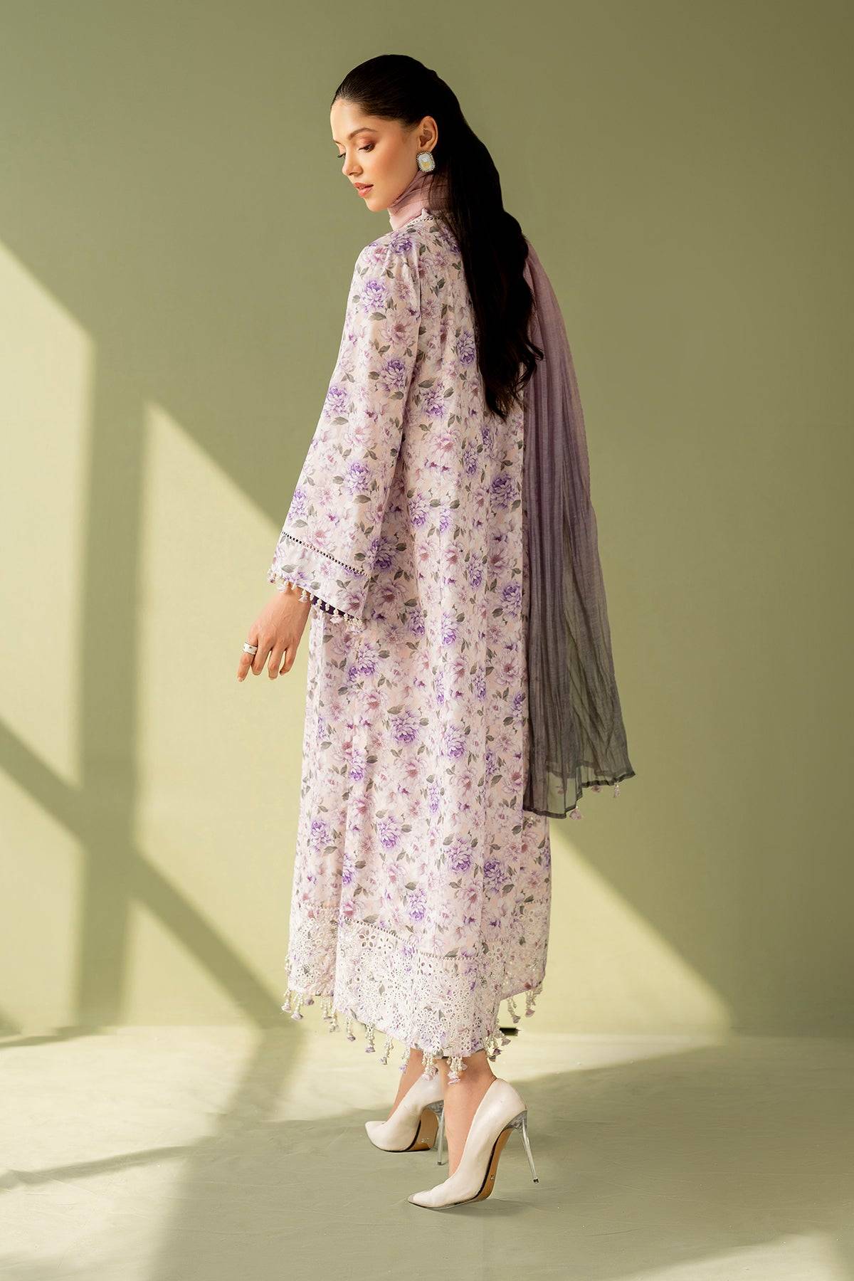 Baroque | Eid Printique | EMBROIDERED PRINTED LAWN UF-4168 by Maria Faisal - Registered Vendor of : Baroque - type : Ladies Clothes - 100% original wedding dresses