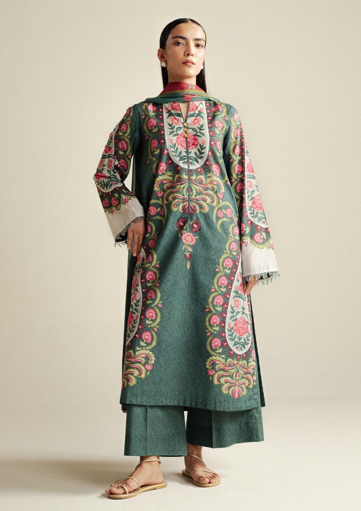 Zara Shahjahan | Coco Prints 25 | Sol-9A - Ladies Clothes - Maria Faisal