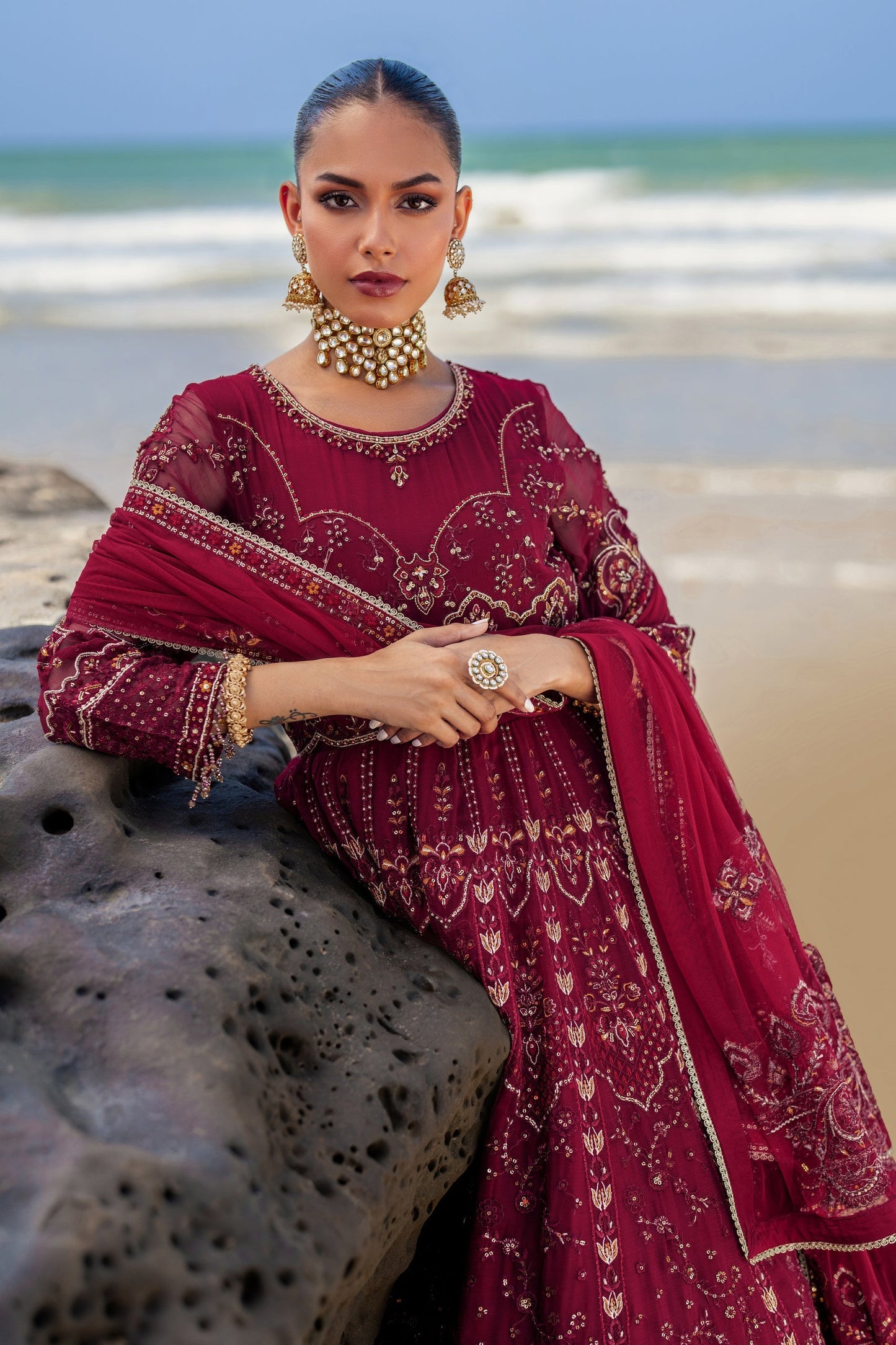 Naqshi | Sahil Kinaray | ZURIAL - Ladies Clothes - Maria Faisal