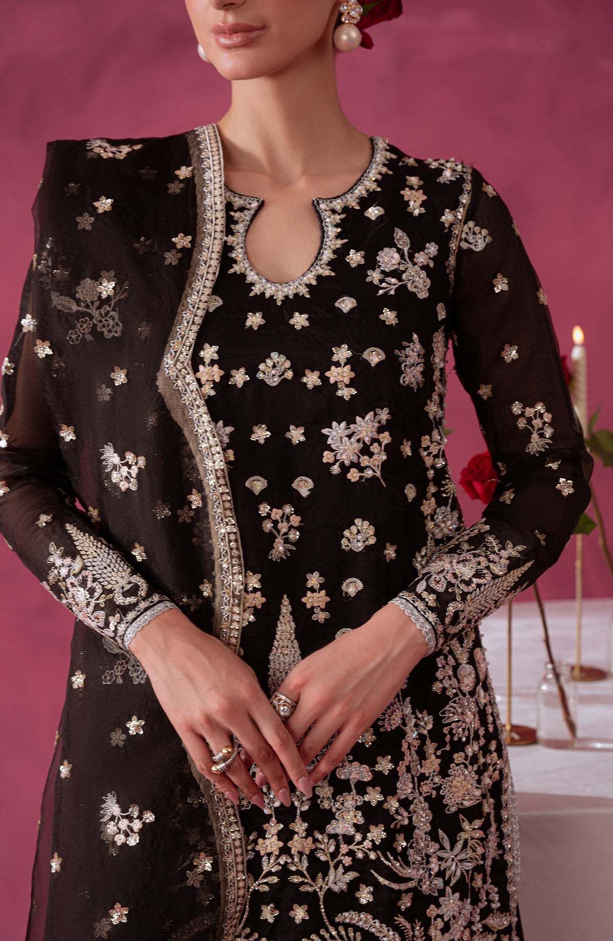 Eleshia | Zarin Wedding Formals 26 | Inara - Wedding Dress - available at Maria Faisal in UK and USA.