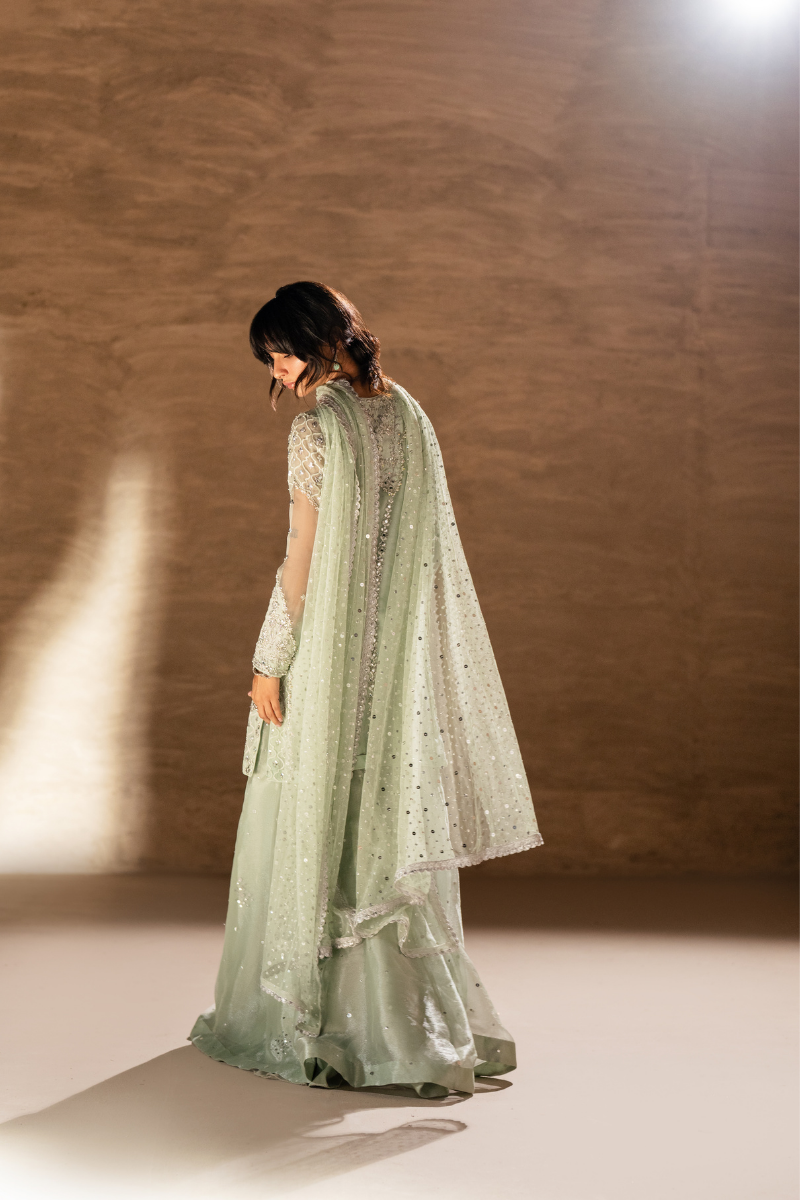 Sana Abbas | Zalea Formals | NYMA - Formal Dress - available at Maria Faisal in UK and USA.