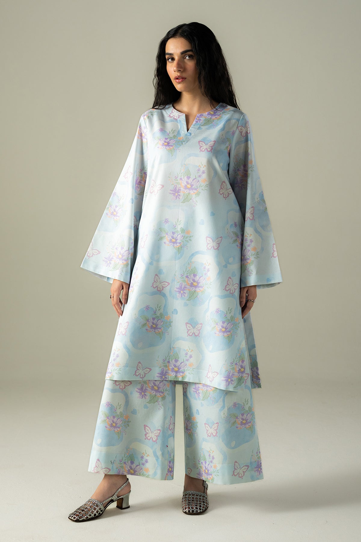 Afrozeh | Coords 25 | Icy Muse - Ladies Clothes - Maria Faisal