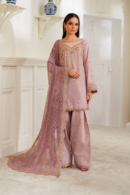 Iznik | Printed Formals | UE-540 - Formal Dress - available at Maria Faisal in UK and USA.