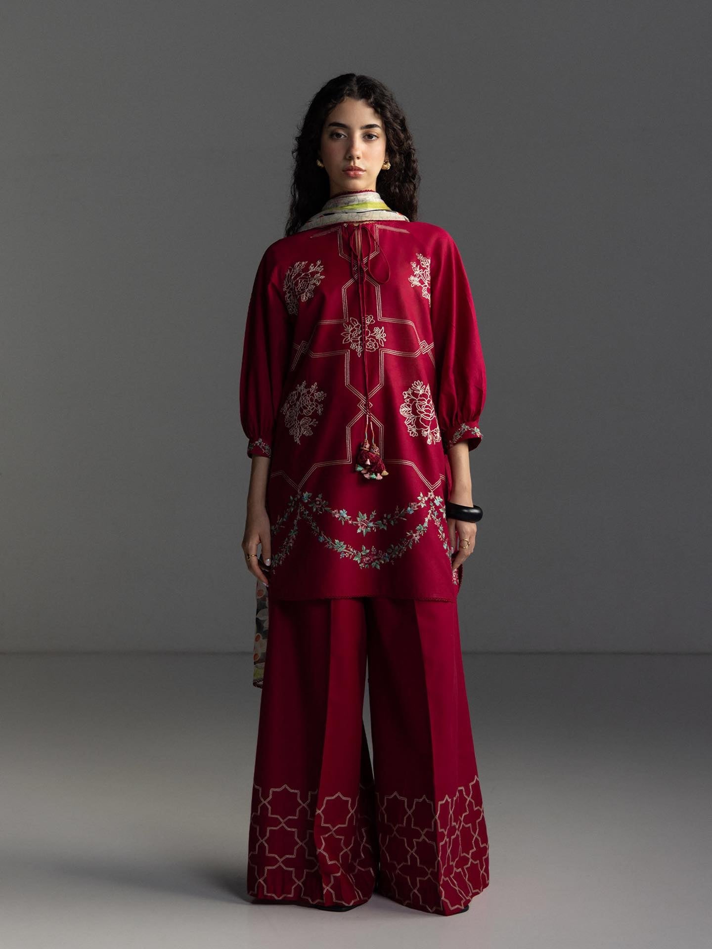 Zara Shahjahan | Coco Lawn 26 | Rivae-1B - Luxury Dress - available at Maria Faisal in UK and USA.
