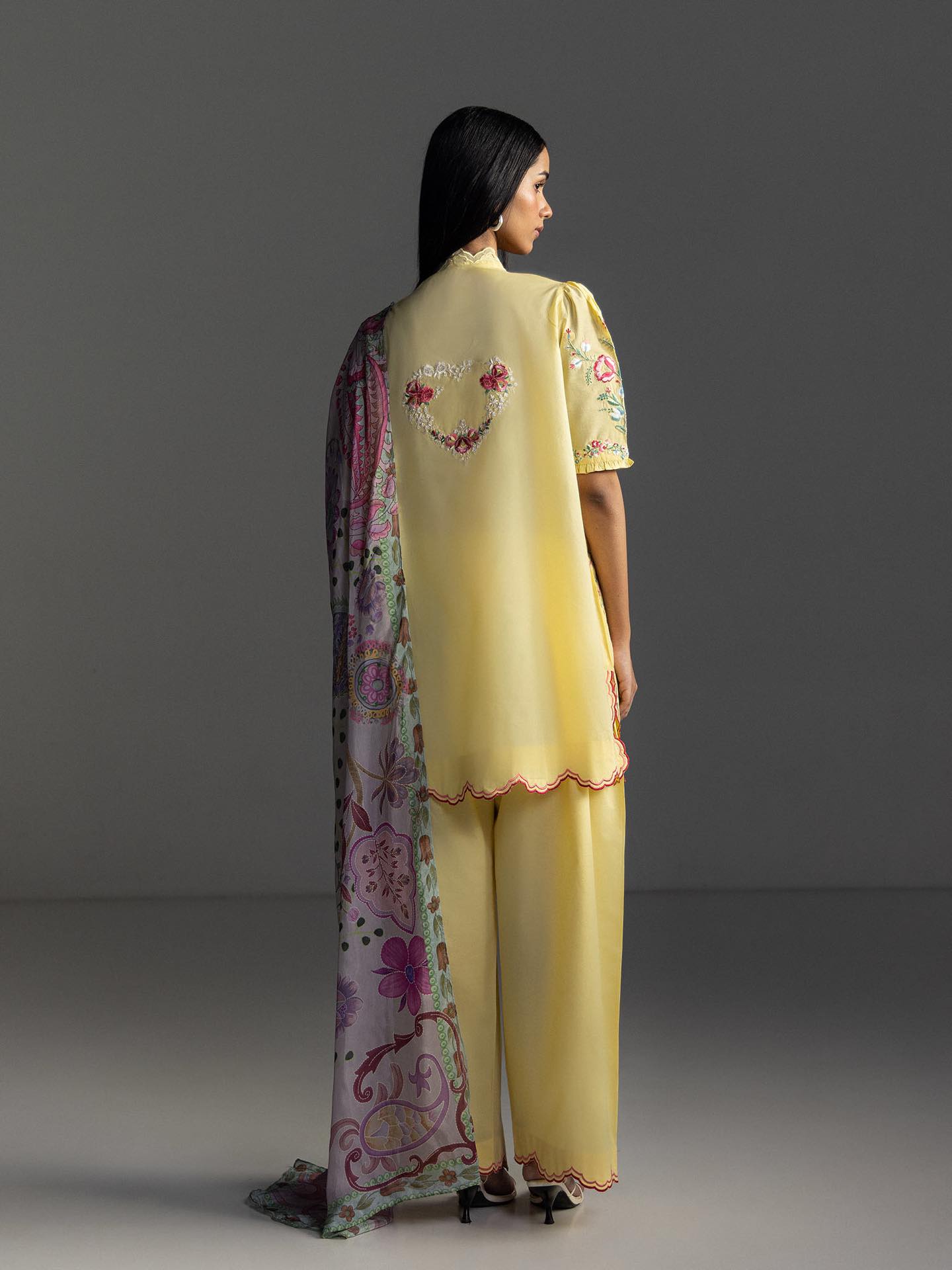 Zara Shahjahan | Coco Lawn 26 | Seren-5B - Luxury Dress - available at Maria Faisal in UK and USA.