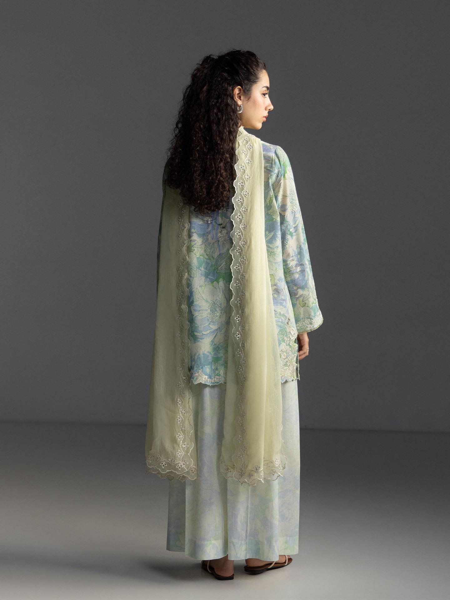 Zara Shahjahan | Coco Lawn 26 | Aira-6A - Luxury Dress - available at Maria Faisal in UK and USA.
