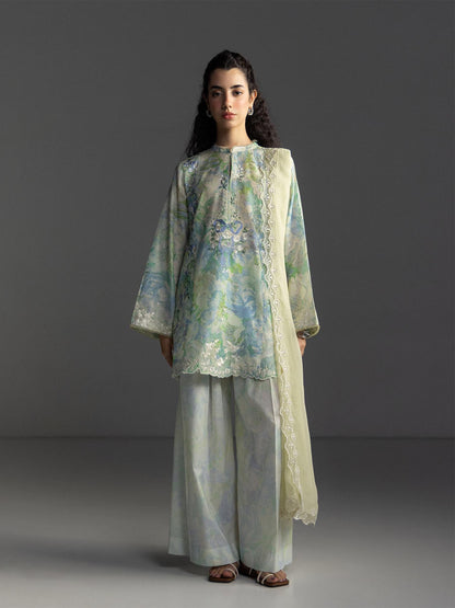 Zara Shahjahan | Coco Lawn 26 | Aira-6A - Luxury Dress - available at Maria Faisal in UK and USA.