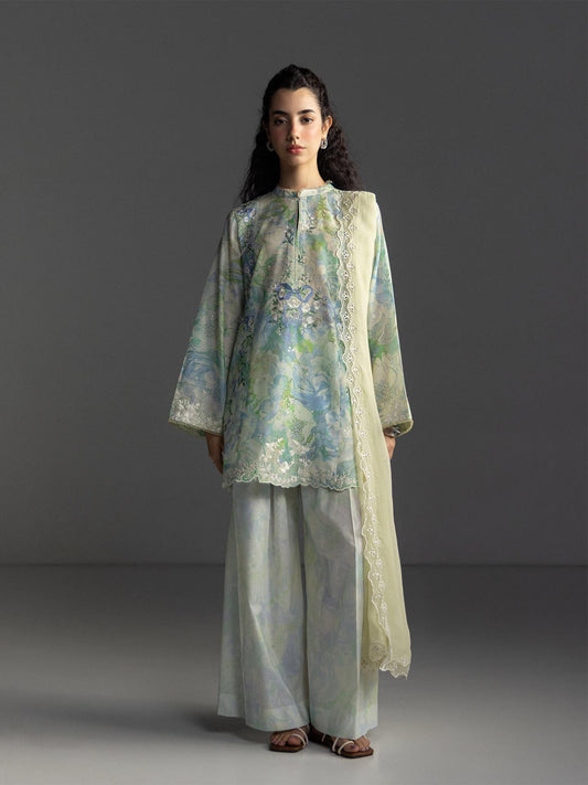 Zara Shahjahan | Coco Lawn 26 | Aira-6A - Luxury Dress - available at Maria Faisal in UK and USA.