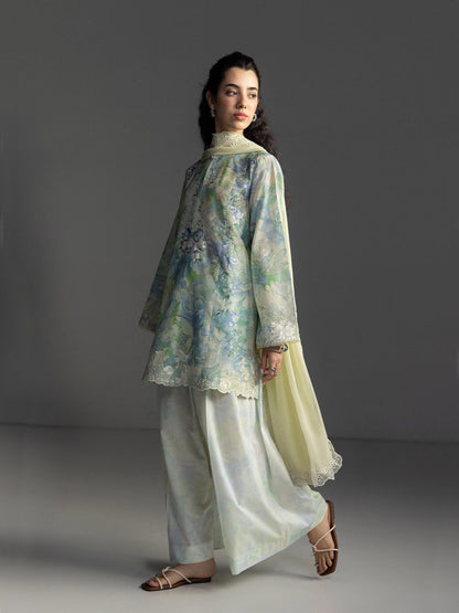 Zara Shahjahan | Coco Lawn 26 | Aira-6A - Luxury Dress - available at Maria Faisal in UK and USA.