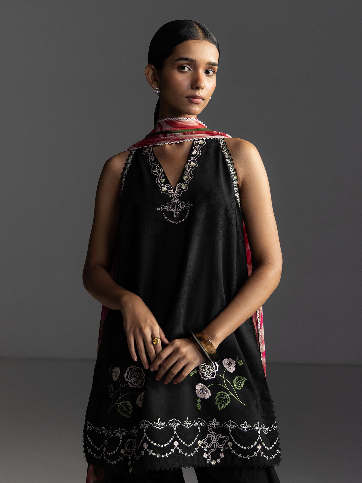 Zara Shahjahan | Coco Lawn 26 | Miro-2B - Luxury Dress - available at Maria Faisal in UK and USA.