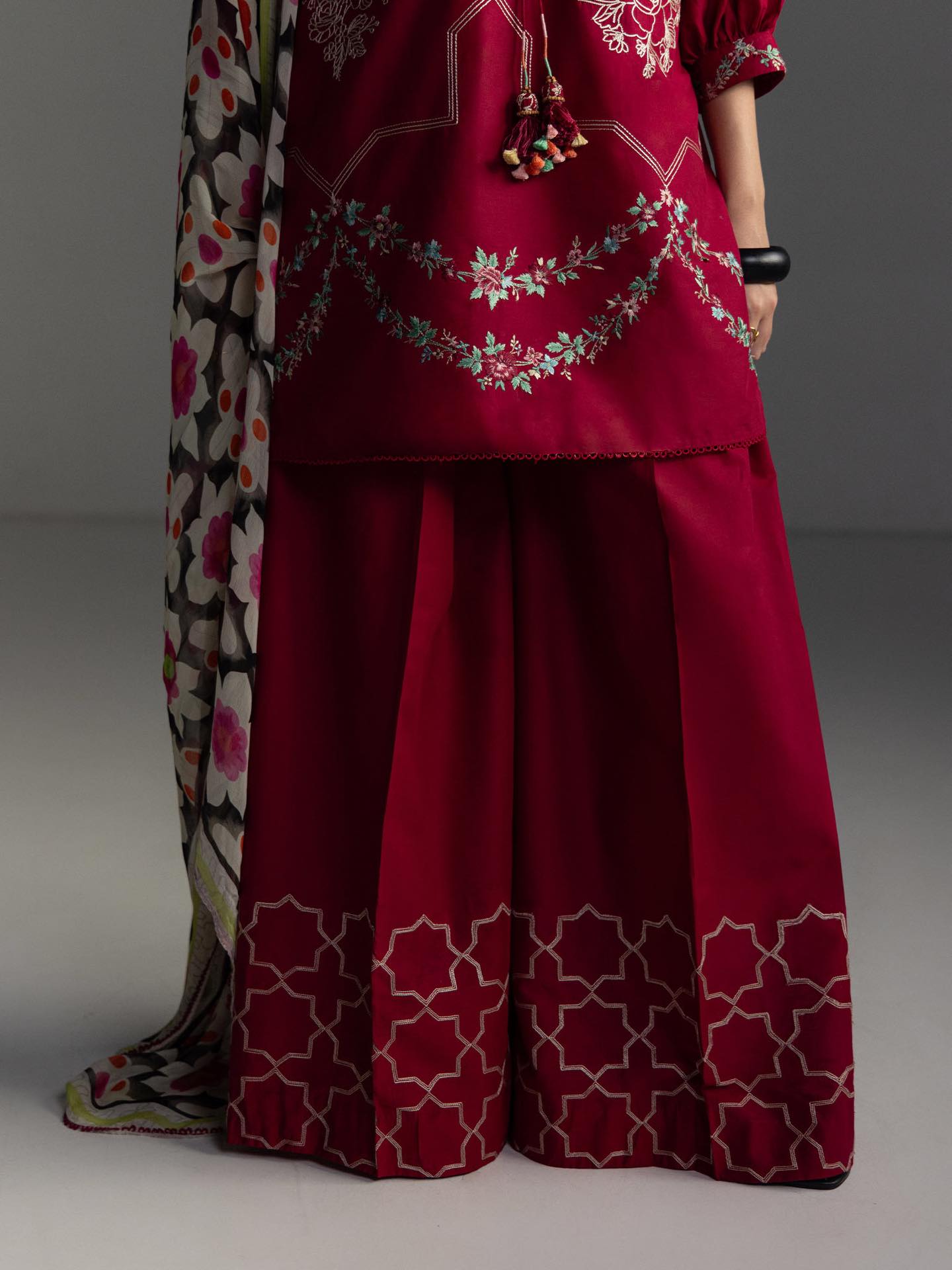 Zara Shahjahan | Coco Lawn 26 | Rivae-1B - Luxury Dress - available at Maria Faisal in UK and USA.