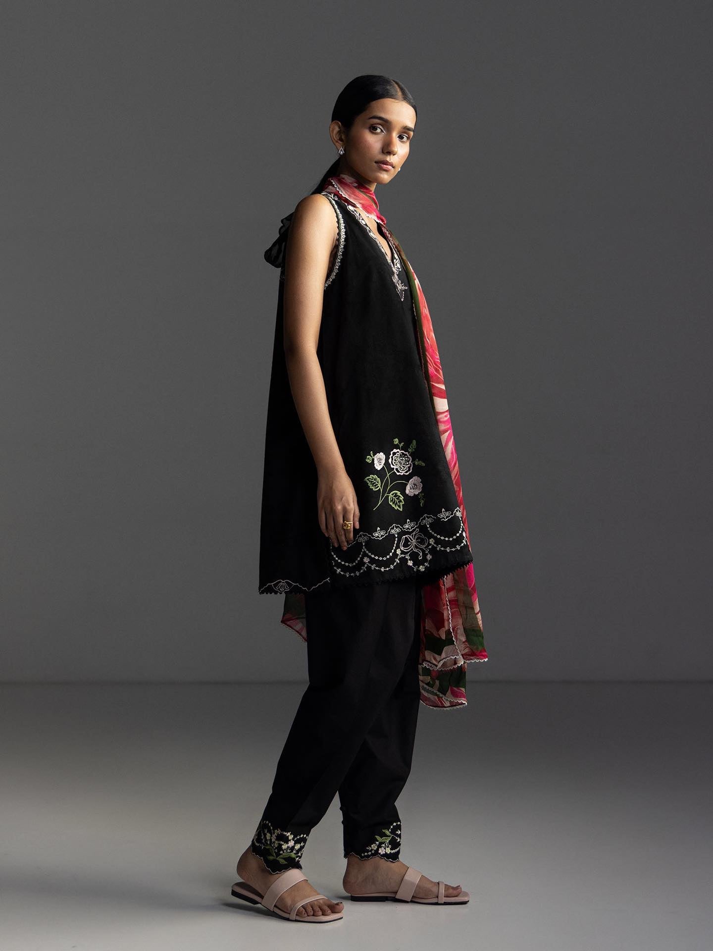 Zara Shahjahan | Coco Lawn 26 | Miro-2B - Luxury Dress - available at Maria Faisal in UK and USA.