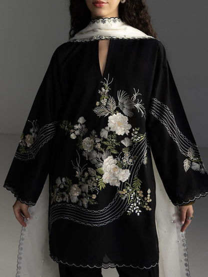 Zara Shahjahan | Coco Lawn 26 | Evia-9A - Luxury Dress - available at Maria Faisal in UK and USA.