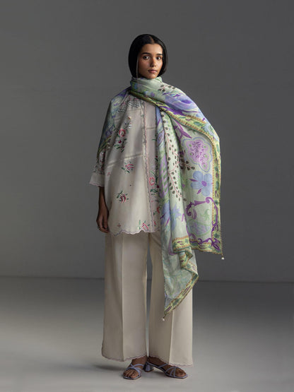 Zara Shahjahan | Coco Lawn 26 | Seren-5A - Luxury Dress - available at Maria Faisal in UK and USA.