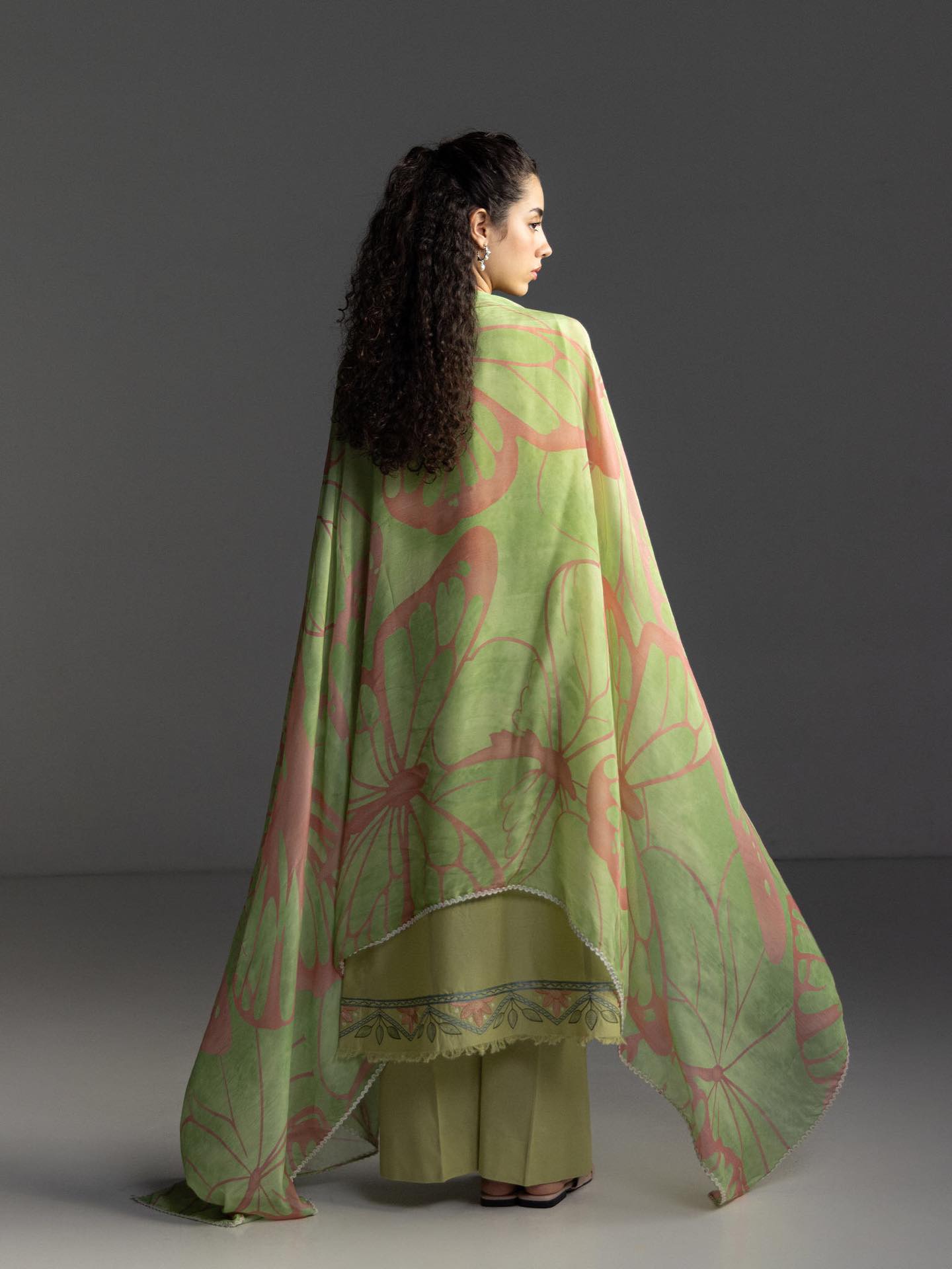 Zara Shahjahan | Coco Lawn 26 | Isla-4B - Luxury Dress - available at Maria Faisal in UK and USA.