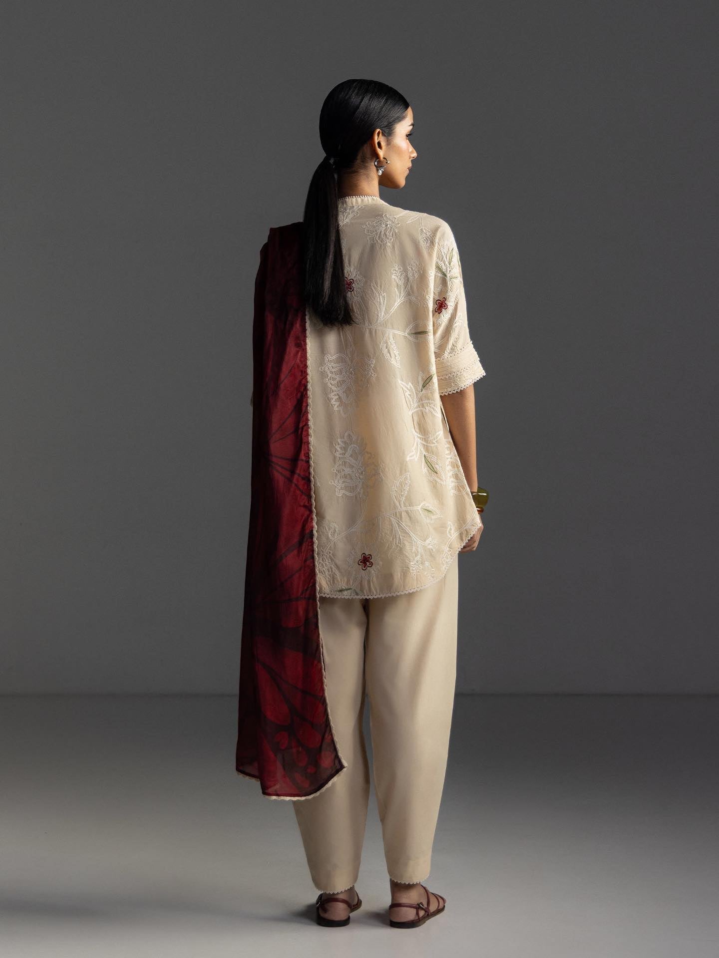 Zara Shahjahan | Coco Lawn 26 | Isla-4A - Luxury Dress - available at Maria Faisal in UK and USA.