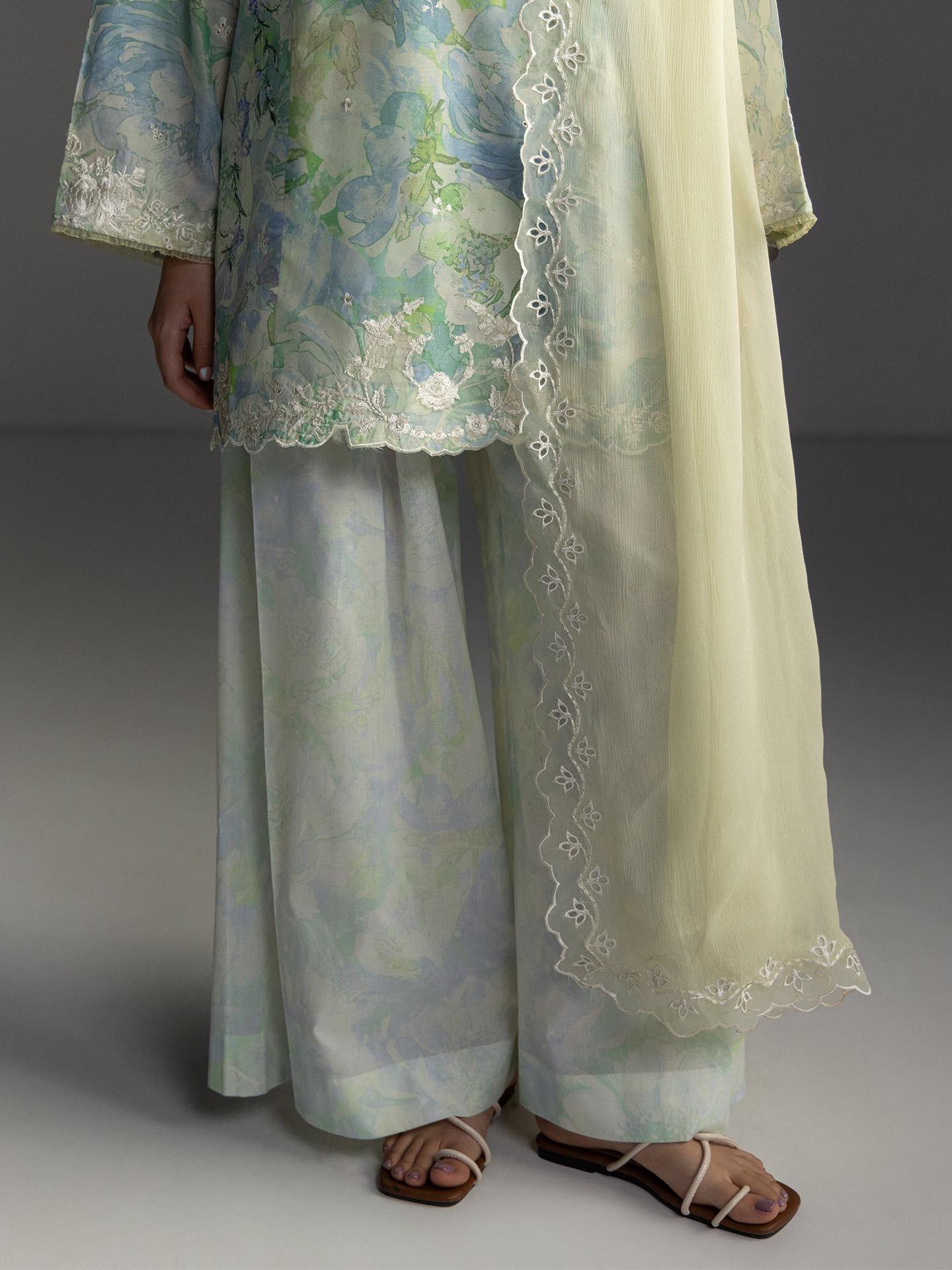 Zara Shahjahan | Coco Lawn 26 | Aira-6A - Luxury Dress - available at Maria Faisal in UK and USA.