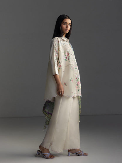 Zara Shahjahan | Coco Lawn 26 | Seren-5A - Luxury Dress - available at Maria Faisal in UK and USA.