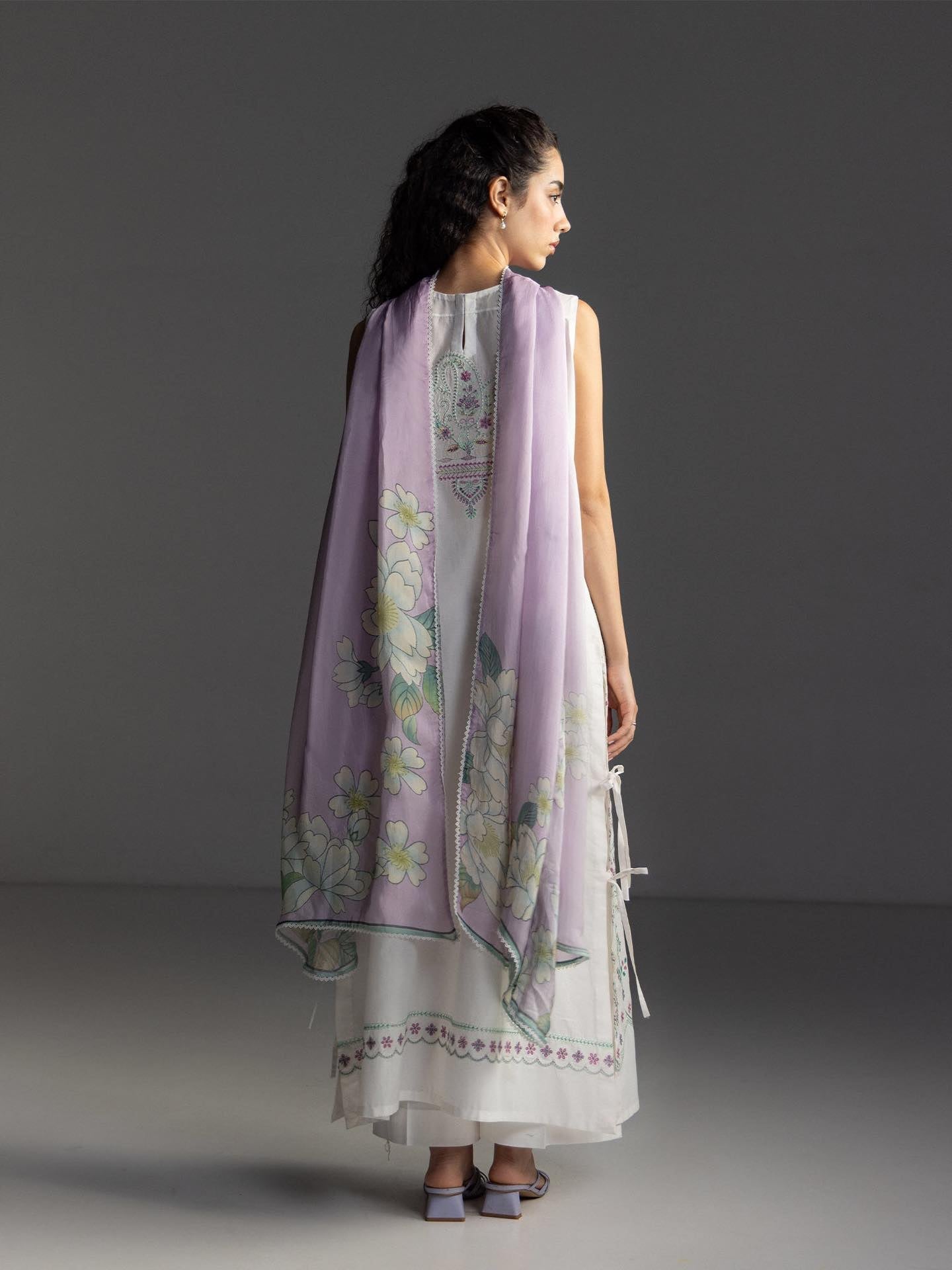Zara Shahjahan | Coco Lawn 26 | Veya-7A - Luxury Dress - available at Maria Faisal in UK and USA.