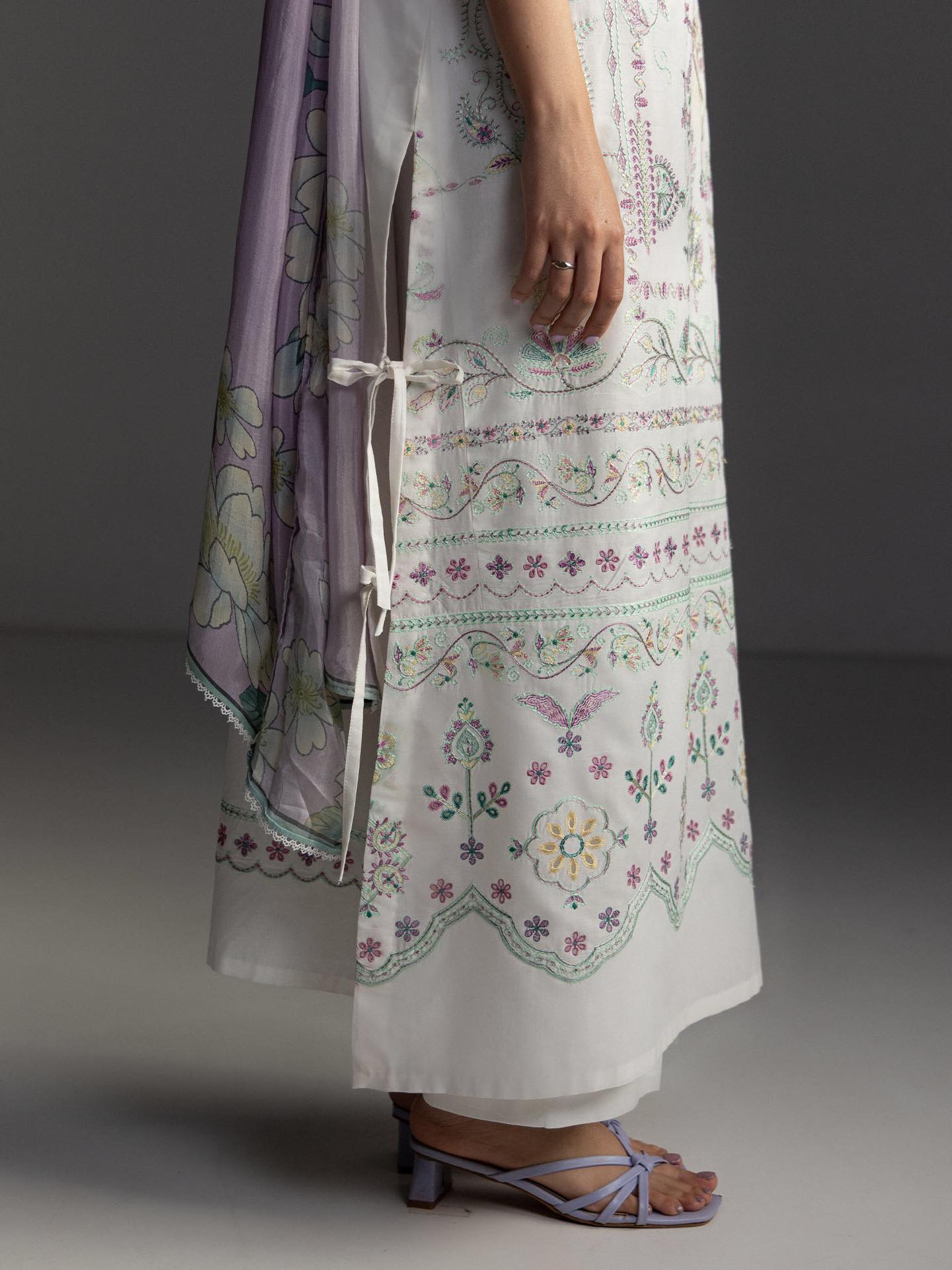 Zara Shahjahan | Coco Lawn 26 | Veya-7A - Luxury Dress - available at Maria Faisal in UK and USA.
