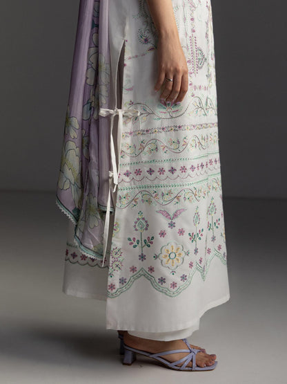 Zara Shahjahan | Coco Lawn 26 | Veya-7A - Luxury Dress - available at Maria Faisal in UK and USA.