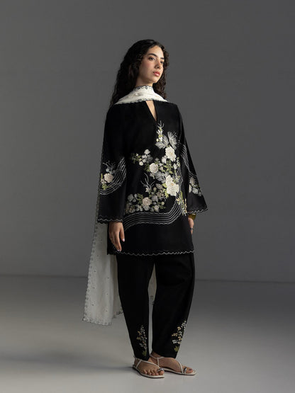 Zara Shahjahan | Coco Lawn 26 | Evia-9A - Luxury Dress - available at Maria Faisal in UK and USA.