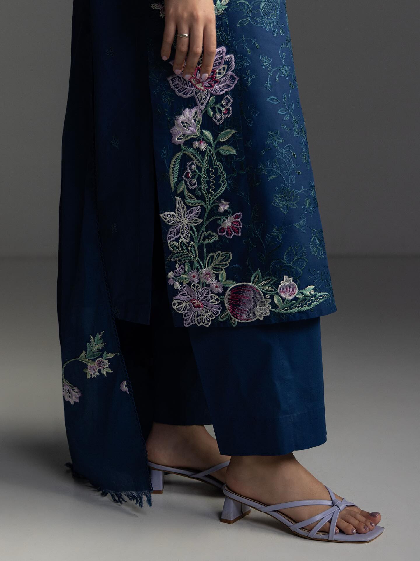 Zara Shahjahan | Coco Lawn 26 | Liora-8A - Luxury Dress - available at Maria Faisal in UK and USA.