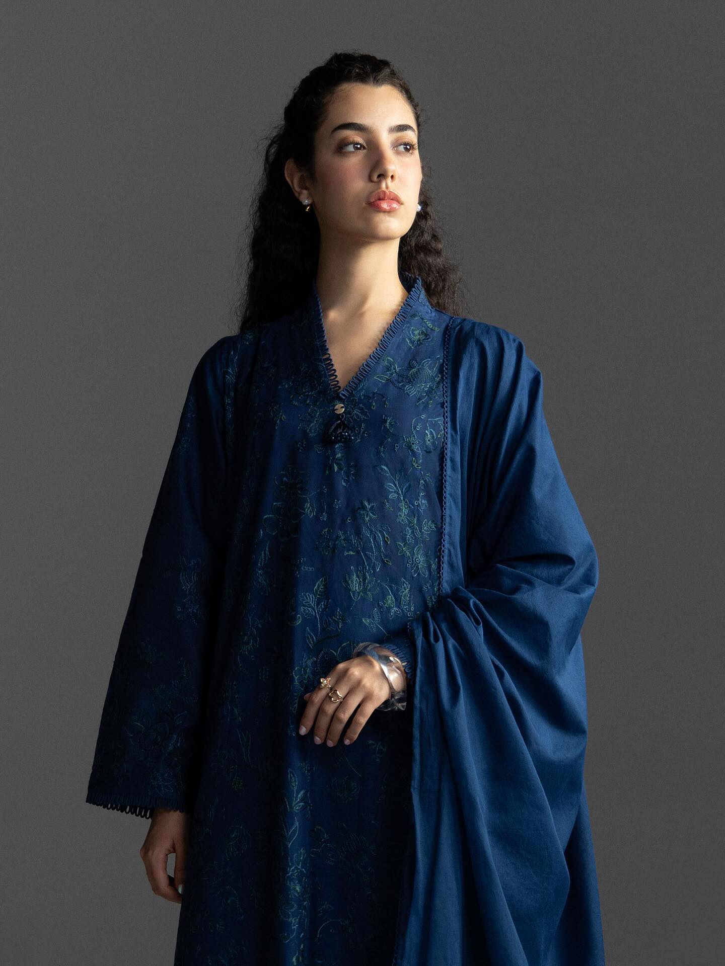 Zara Shahjahan | Coco Lawn 26 | Liora-8A - Luxury Dress - available at Maria Faisal in UK and USA.