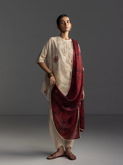 Zara Shahjahan | Coco Lawn 26 | Isla-4A - Luxury Dress - available at Maria Faisal in UK and USA.