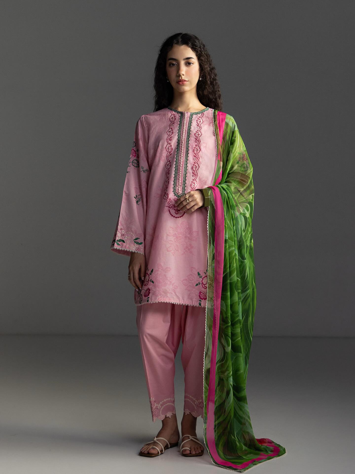 Zara Shahjahan | Coco Lawn 26 | Miro-2A - Luxury Dress - available at Maria Faisal in UK and USA.