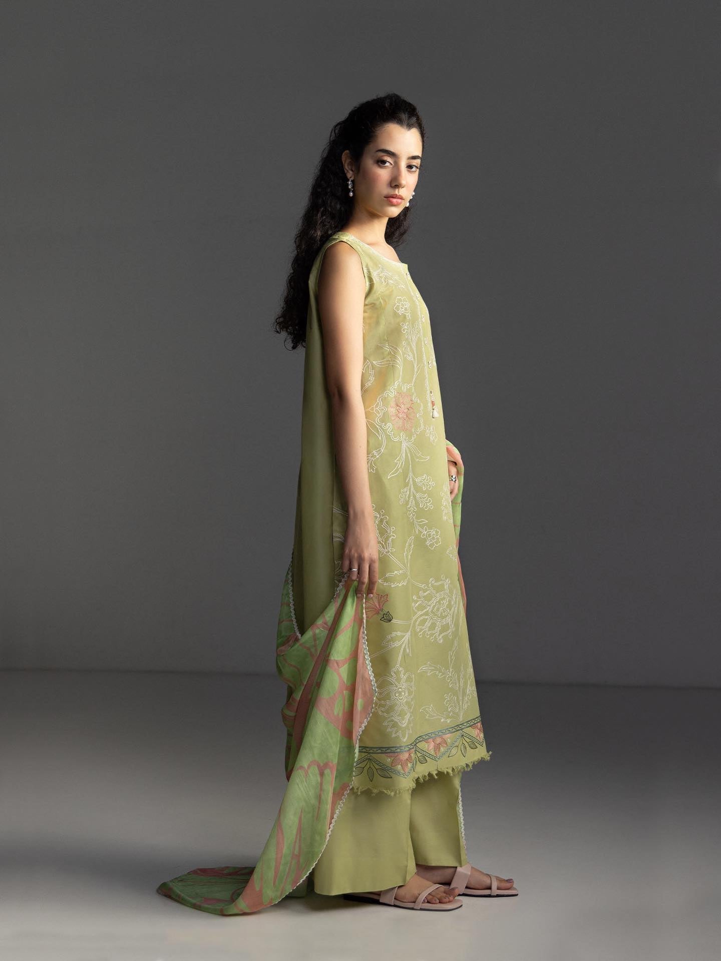 Zara Shahjahan | Coco Lawn 26 | Isla-4B - Luxury Dress - available at Maria Faisal in UK and USA.