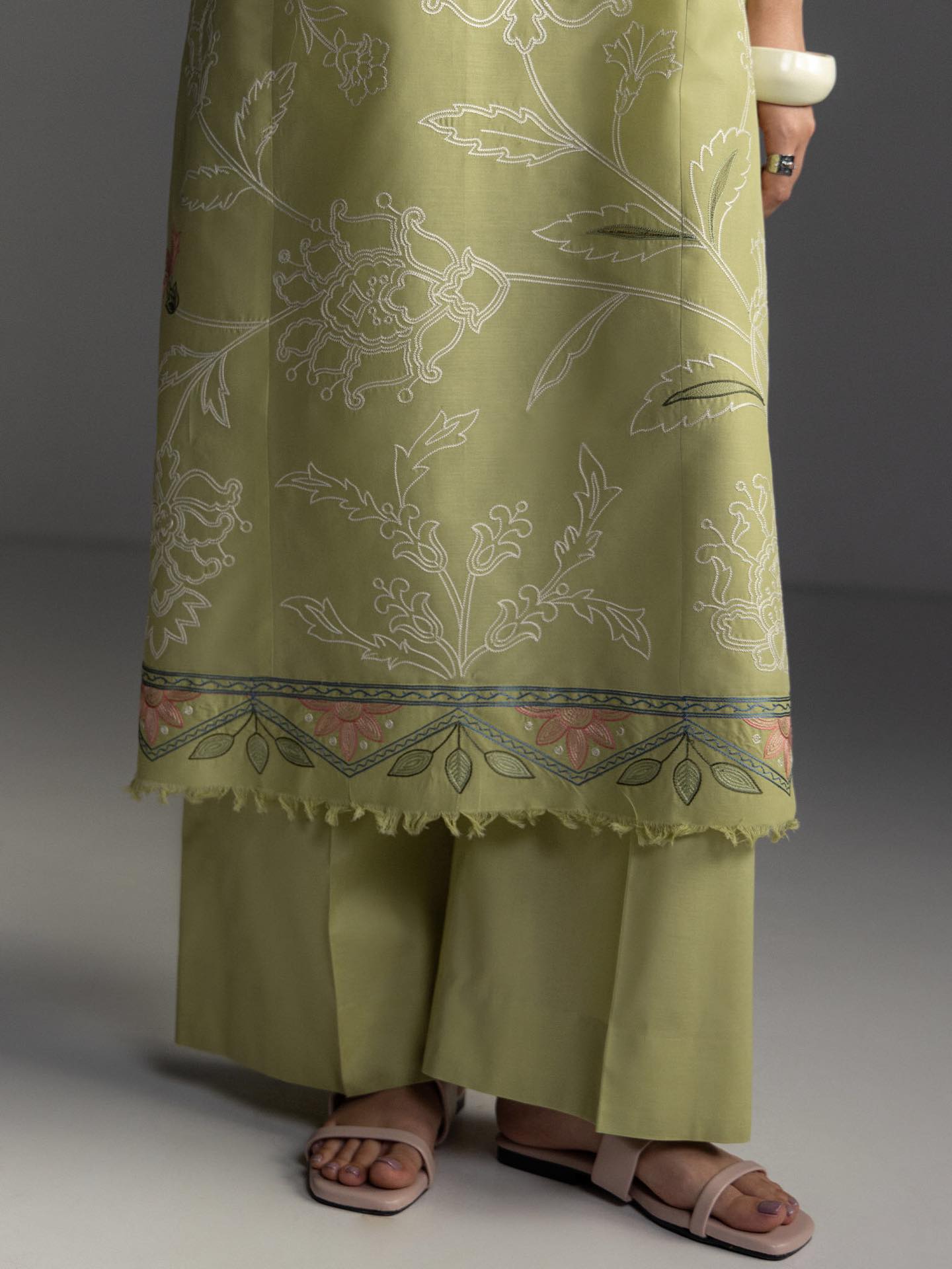 Zara Shahjahan | Coco Lawn 26 | Isla-4B - Luxury Dress - available at Maria Faisal in UK and USA.