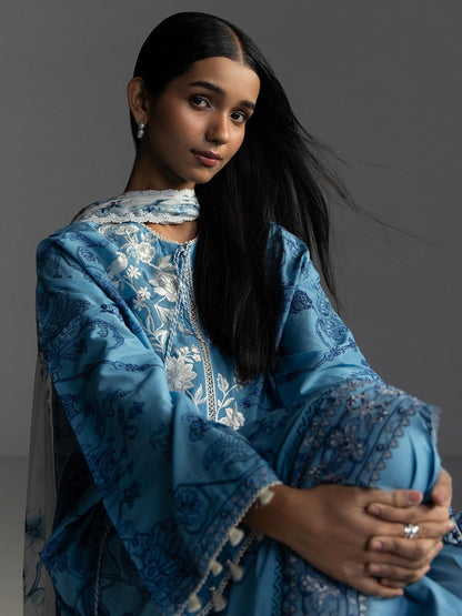 Zara Shahjahan | Coco Lawn 26 | Aviona-3A - Luxury Dress - available at Maria Faisal in UK and USA.