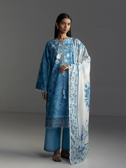 Zara Shahjahan | Coco Lawn 26 | Aviona-3A - Luxury Dress - available at Maria Faisal in UK and USA.