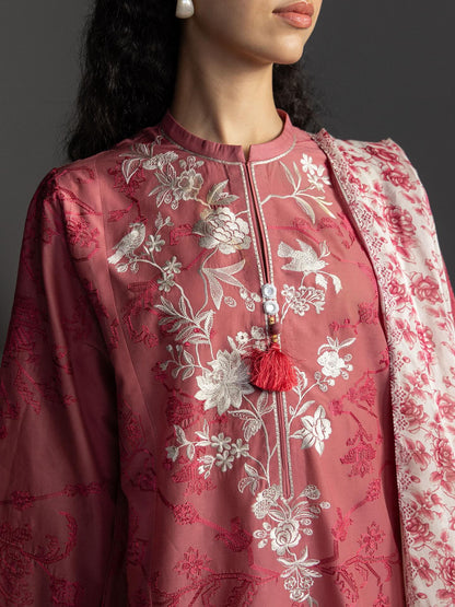 Zara Shahjahan | Coco Lawn 26 | Aviona-3B - Luxury Dress - available at Maria Faisal in UK and USA.