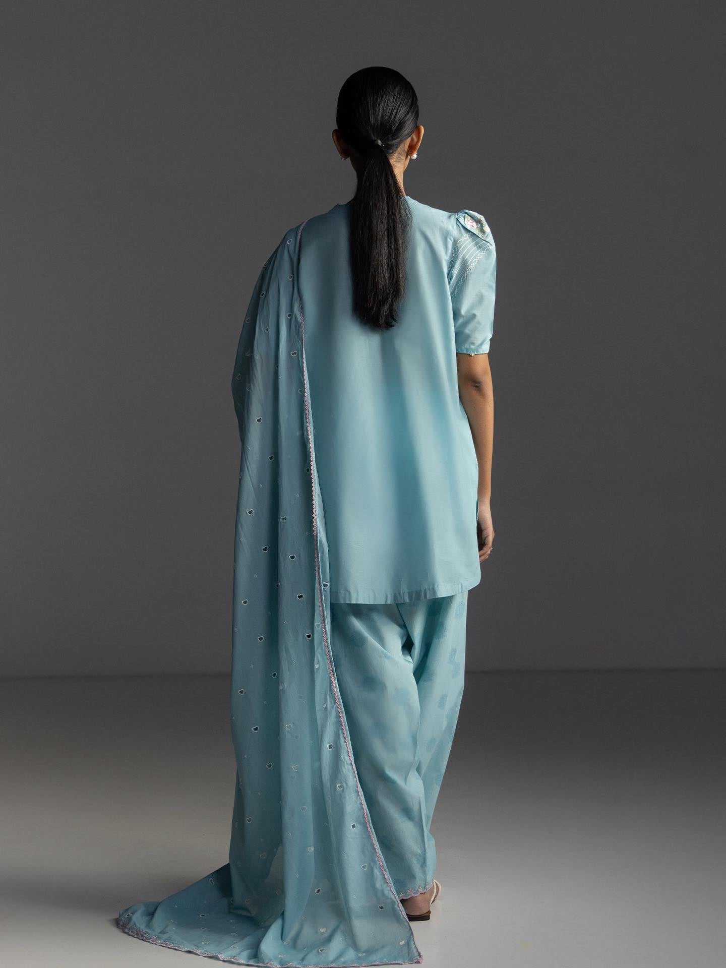 Zara Shahjahan | Coco Lawn 26 | Evia-9B - Luxury Dress - available at Maria Faisal in UK and USA.