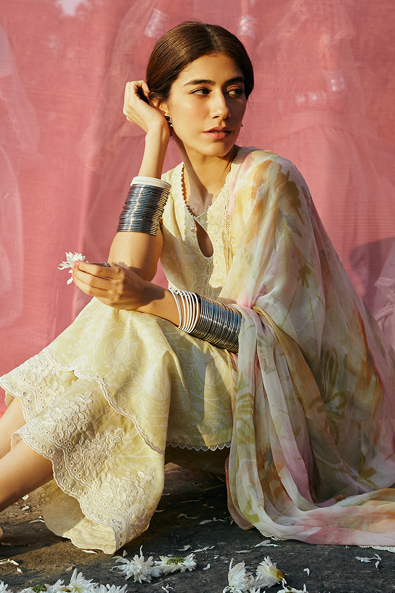 Cross Stitch | Premium Lawn 24 | DUSTY BLOOM - Ladies Clothes - Maria Faisal