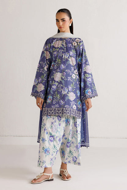 Baroque | Luxury Summer Pret |  UF-4496 - Luxury Dress - available at Maria Faisal in UK and USA.
