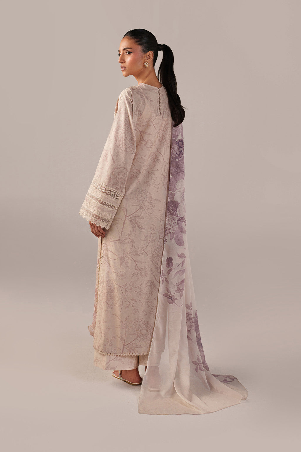 Iznik | Spring/Summer Lawn 26 | SS-01 - Luxury Dress - available at Maria Faisal in UK and USA.
